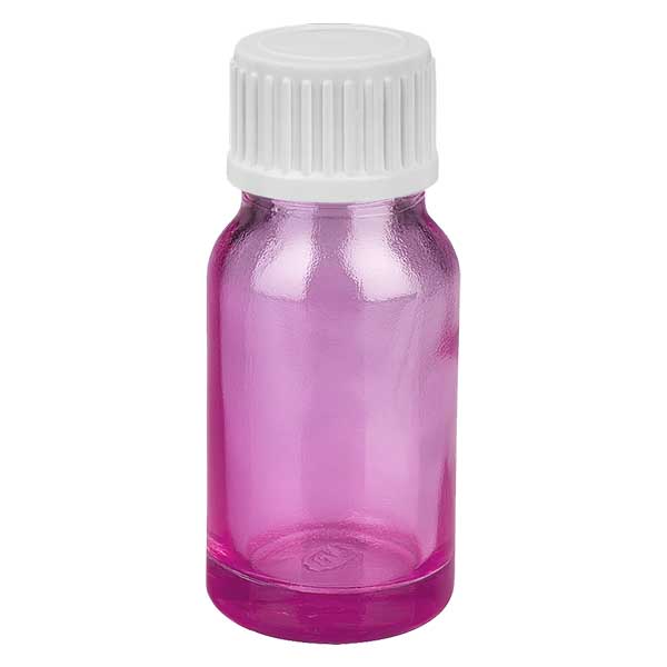 10ml Tropfflasche 0.9mm weiss Standard PurpleLine. UT18/10