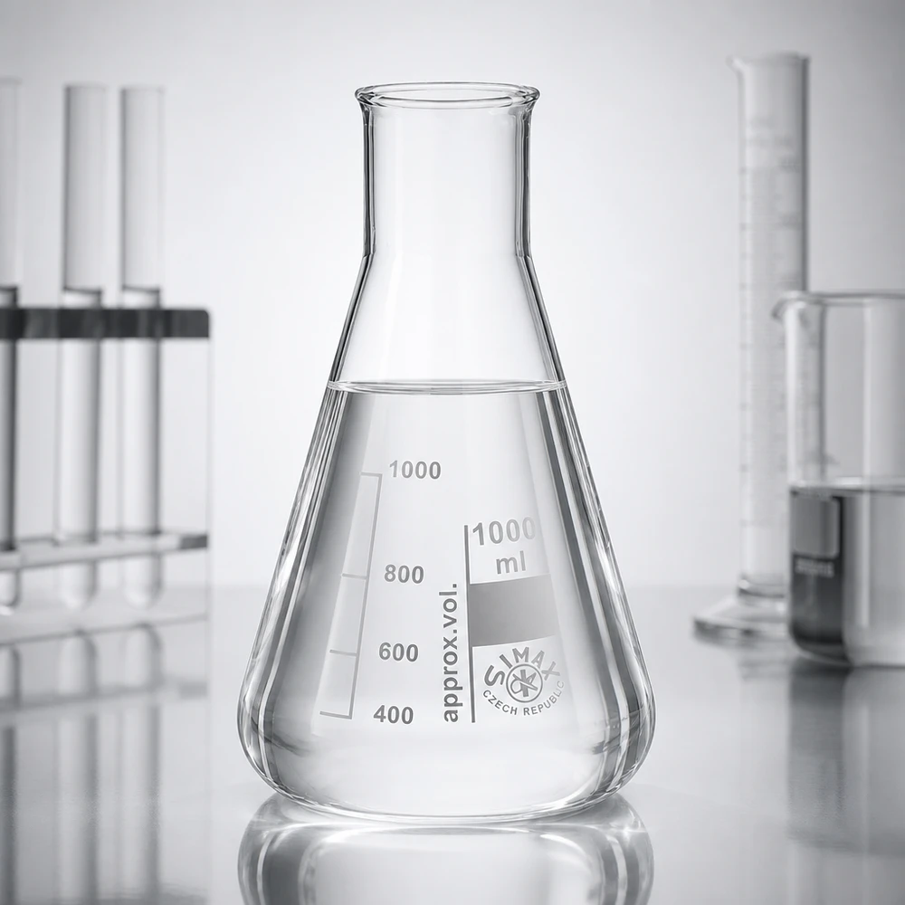 Erlenmeyerkolben 100ml Weithals für professionelle Laboranwendungen und wissenschaftliche Versuche