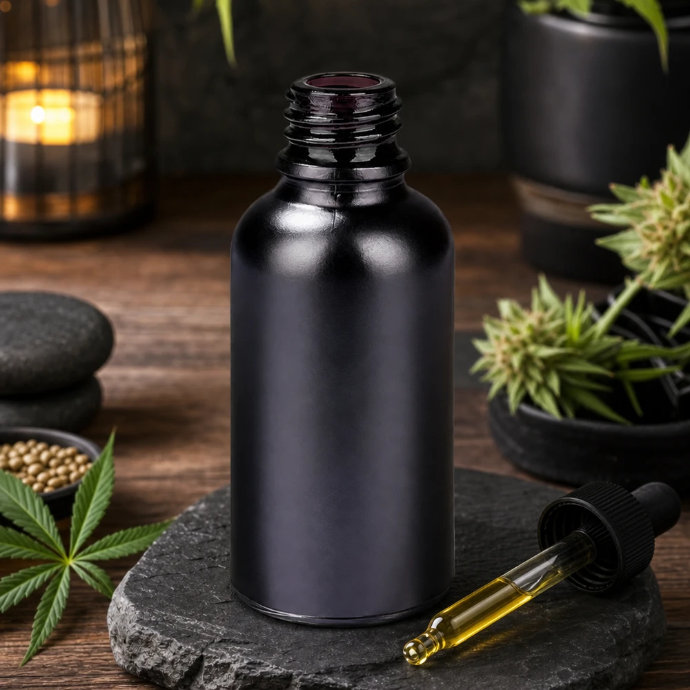 30ml Apothekerflasche BlackLine UT18/30 UNiTWIST Professionelle 30ml Apothekerflasche BlackLine mit präzisem UT18/30 UNiTWIST Gewinde