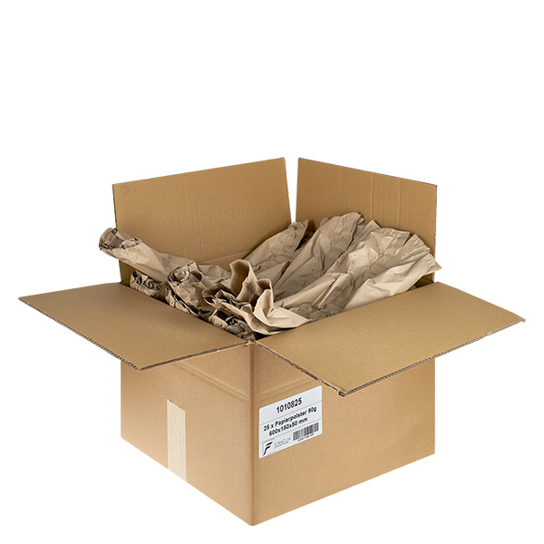 Papier Füllmaterial (25 Schläuche) 600x150x50mm