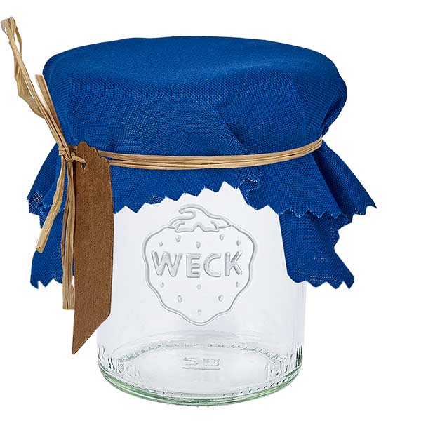 Stoff Schmuckdeckchen blau 15cm eckig Stoff Schmuckdeckchen blau 15cm eckig