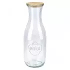 WECK-Saftflasche 1062ml mit Holzdeckel WECK-Saftflasche 1062ml mit Holzdeckel