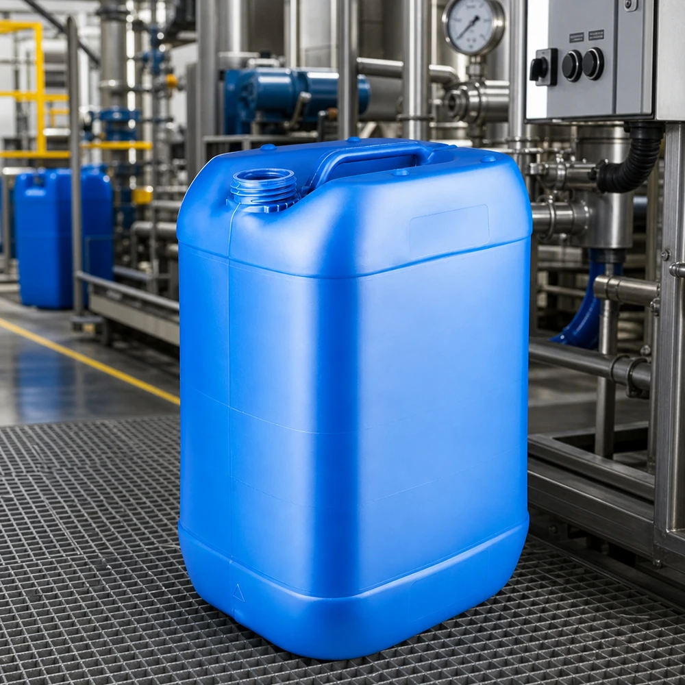 Kanister 25 Liter blau ohne Verschluss 25 Liter Kanister Blau ohne Verschluss stapelbar für Chemikalien und Betriebsstoffe