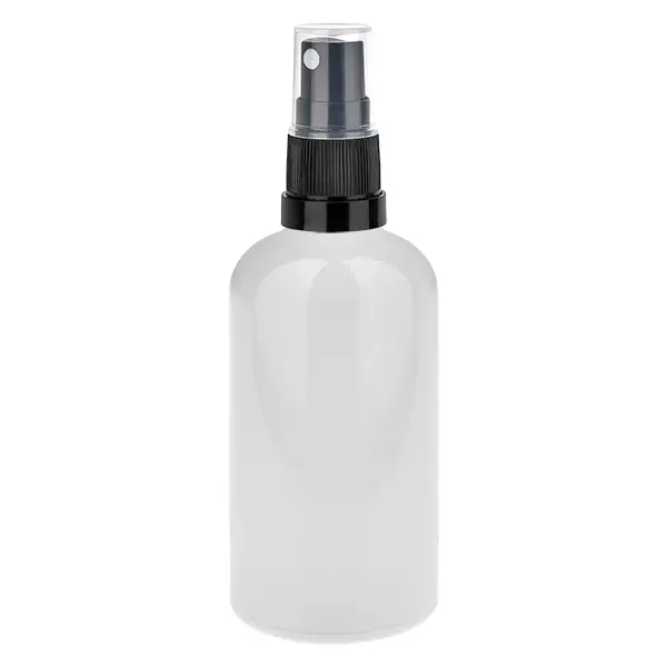 100ml Sprayflasche schwarz/transparent Standardverschluss WhiteLine UT18/100 100ml Sprayflasche schwarz/transparent Standardverschluss WhiteLine UT18/100