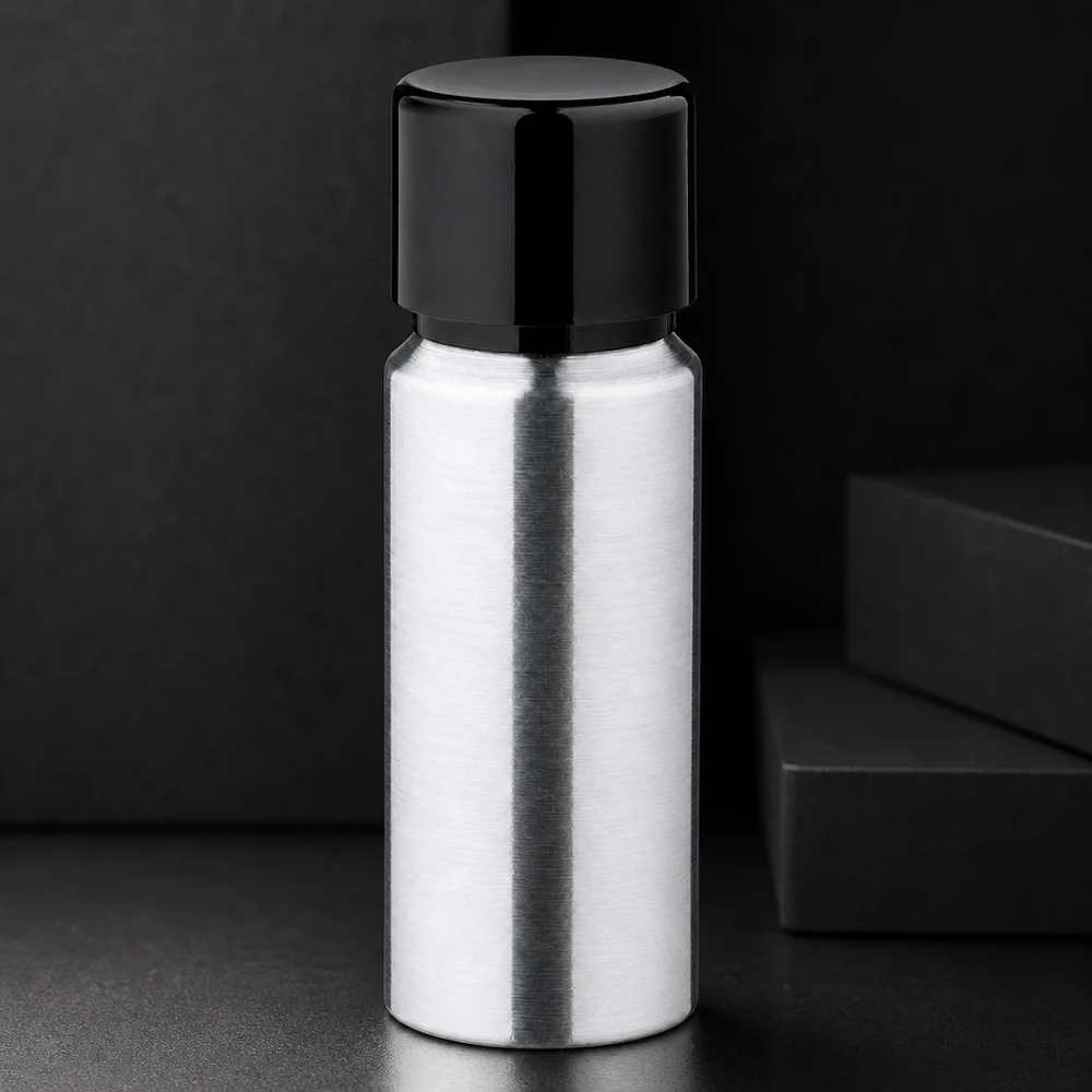 20ml geschliffene Aluflasche mit Schraubkappe 20ml Aluflasche mit Schraubkappe ideal für Aromatherapie, Kosmetik und pharmazeutische Anwendungen