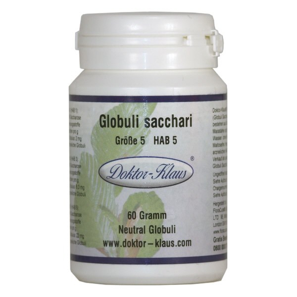 60g Neutral Globuli Gr. 5 von Doktor-Klaus 60g Neutral Globuli Gr. 5 von Doktor-Klaus