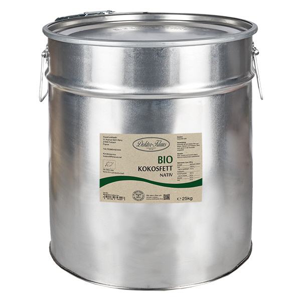 Kokosfett nativ Bio 25kg Doktor-Klaus GrossPack(s) Kokosfett nativ Bio 25kg Doktor-Klaus GrossPack(s)