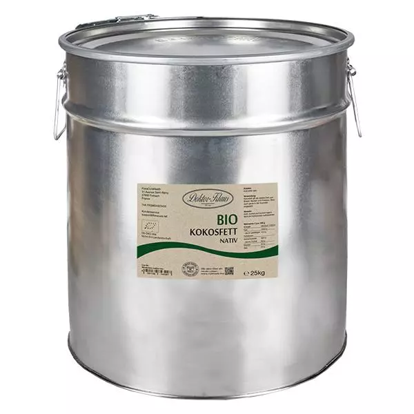 Kokosfett nativ Bio 25kg Doktor-Klaus GrossPack(s) Kokosfett nativ Bio 25kg Doktor-Klaus GrossPack(s)