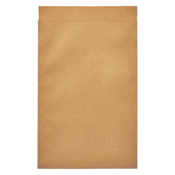 Flachbeutel braun (100er Pack) 75x102mm/50 g/m² Flachbeutel braun (100er Pack) 75x102mm/50 g/m²