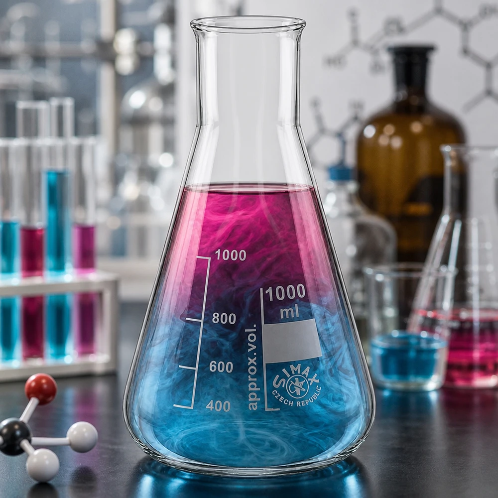 Erlenmeyerkolben 1000ml Weithals