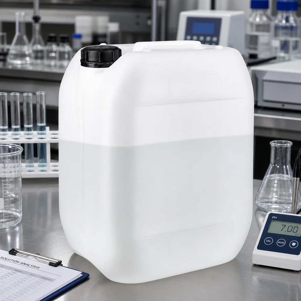Robuster UN-zugelassener 10 Liter Kanister für Transport gefährlicher und ungefährlicher Flüssigkeiten
