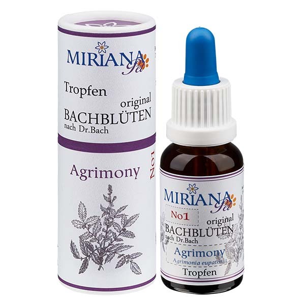1 Agrimony, 20ml Stockbottle, MirianaPet 1 Agrimony, 20ml Stockbottle, MirianaPet