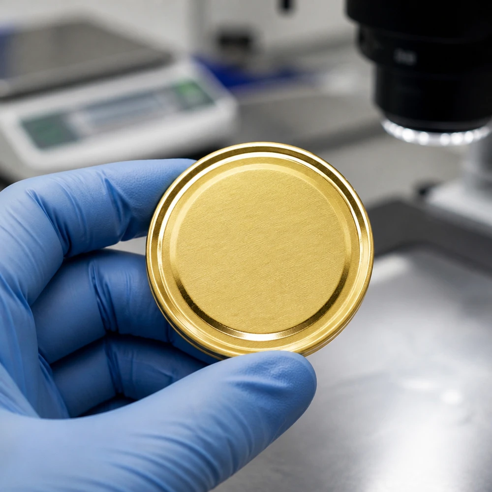 UNiTWIST TO82 gold, BioSeal, BPA-NI, unitemp UNiTWIST TO82 gold Deckelinnenseite Dichtungsring BioSeal BPA-NI unitemp Nahaufnahme