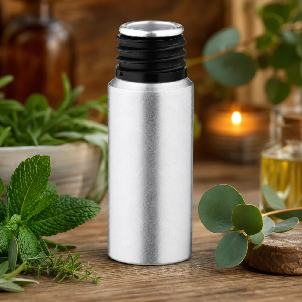 20ml gebeizte Aluflasche Zylindrische 20ml gebeizte Aluflasche mit ergonomischem Design für einfache Handhabung