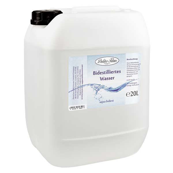 Bidestilliertes Wasser 20L Doktor-Klaus Bidestilliertes Wasser 20L Doktor-Klaus