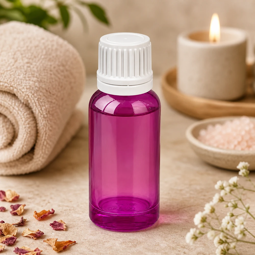 20ml Tropfflasche 0.7mm weiss Originalität Schraubverschlusserschluss PurpleLine UT18/20 Hochwertige PurpleLine Tropfflasche 20ml mit OV Verschluss weiss für professionelle Dosierung