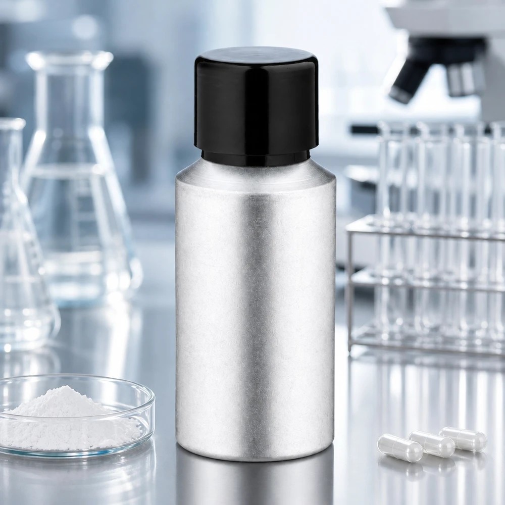 30ml gebeizte Aluflasche mit Schraubkappe 30ml gebeizte Aluminiumflasche mit chemikalienresistenter Beschichtung für professionelle Nutzung