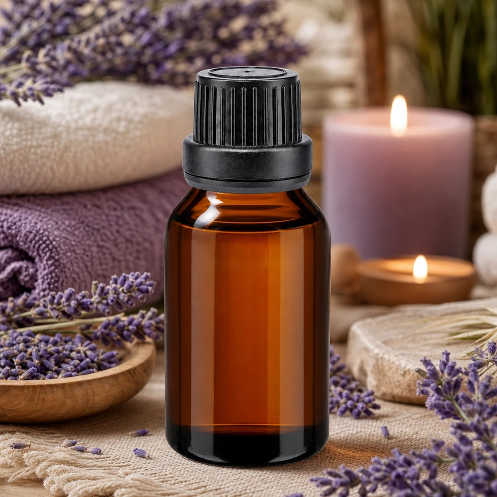 Apothekenflasche 15ml mit 2mm Präzisionstropfer für dosierte Anwendung ätherischer Öle