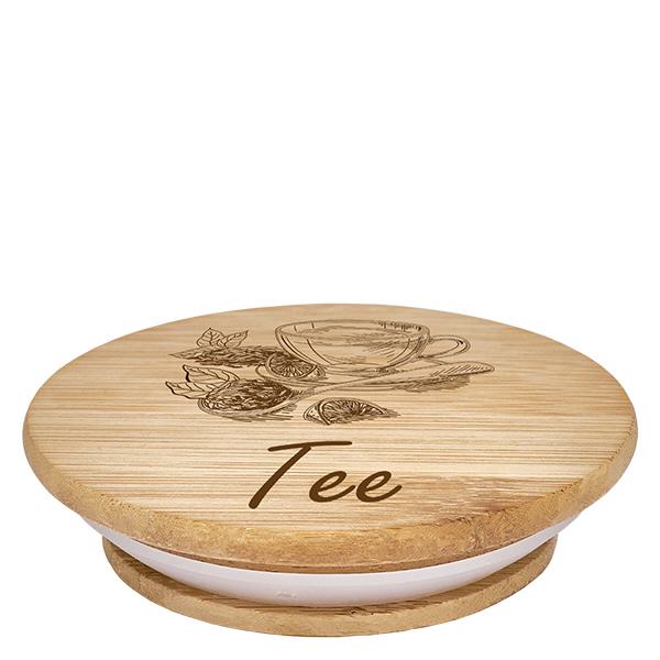 Holzdeckel "Tee" für WECK RR100