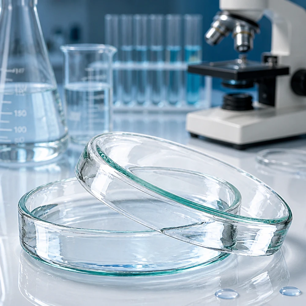 Borosilikatglas Petrischale 60x15 mm hitzebeständig sterilisierbar für professionelle Labore