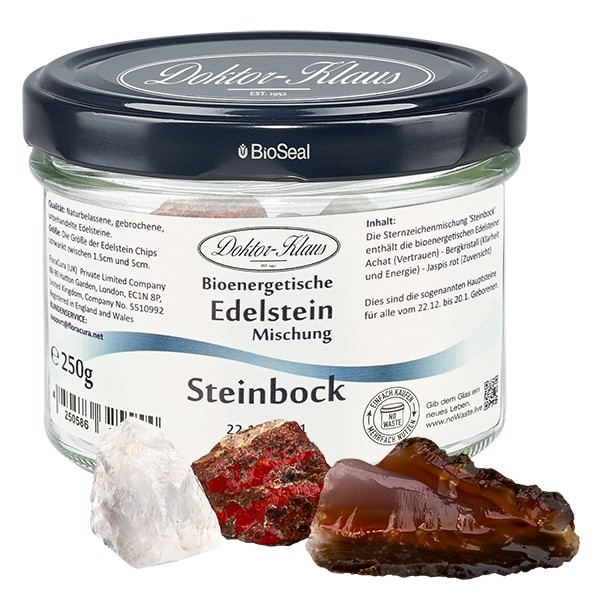 Steinbock Sternzeichen Edelsteine Doktor-Kl. noW.