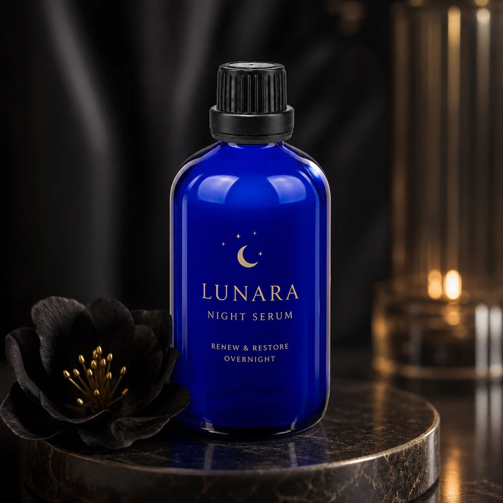Apothekenflasche blau 100ml Schraubverschluss schwarz Dichteinlage Originalitätsverschluss Kobaltblaue Apothekerflasche 100ml mit 11mm Schraubverschluss für Kosmetikprodukte