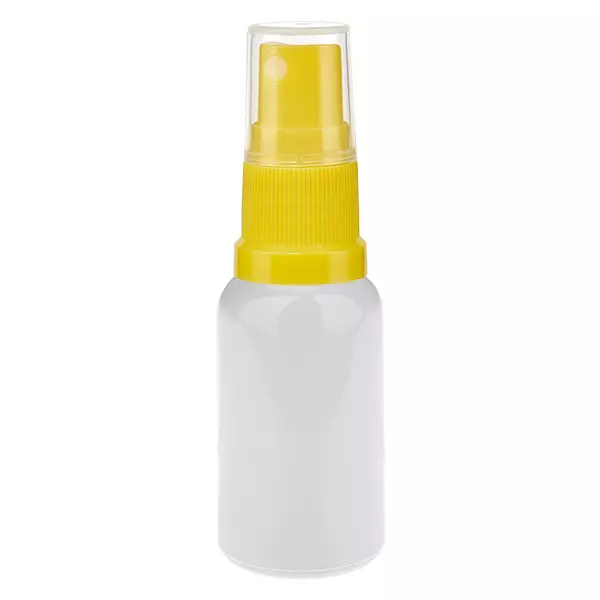 20ml Sprayflasche gelb/transparent Standardverschluss WhiteLine UT18/20 20ml Sprayflasche gelb/transparent Standardverschluss WhiteLine UT18/20