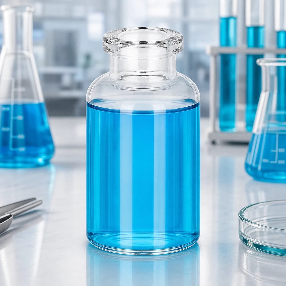Injektionsflasche Klarglas 20ml Kleine Injektionsflasche Klarglas 20ml für pharmazeutische Abfüllung und Lagerung