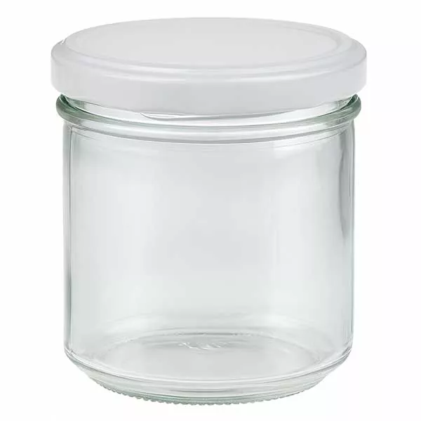 167ml Sturzglas mit BasicSeal Deckel weiß UNiTWIST 167ml Sturzglas mit BasicSeal Deckel weiß UNiTWIST