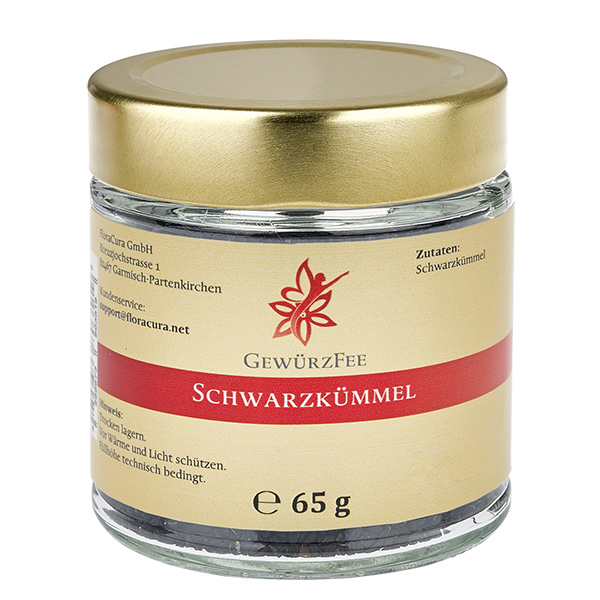 Schwarzkümmel im Schraubglas Gewürzfee Schwarzkümmel im Schraubglas Gewürzfee
