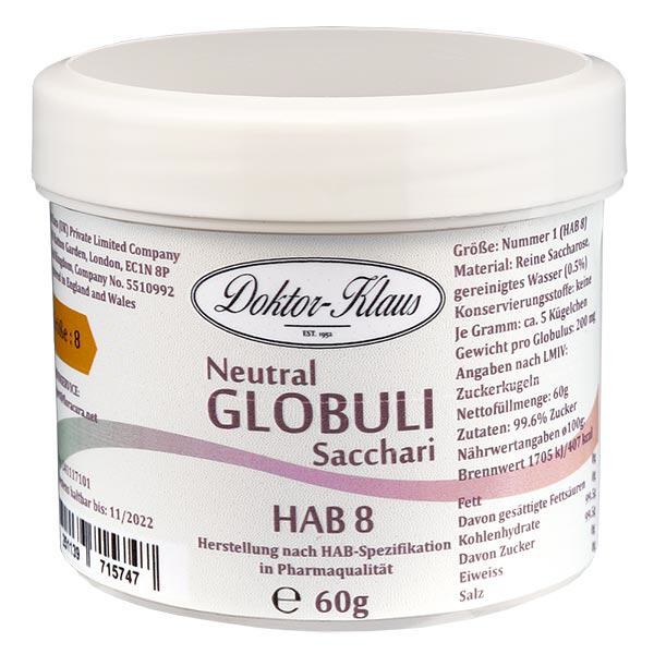60g Neutral Globuli Gr. 8 von Doktor-Klaus 60g Neutral Globuli Gr. 8 von Doktor-Klaus