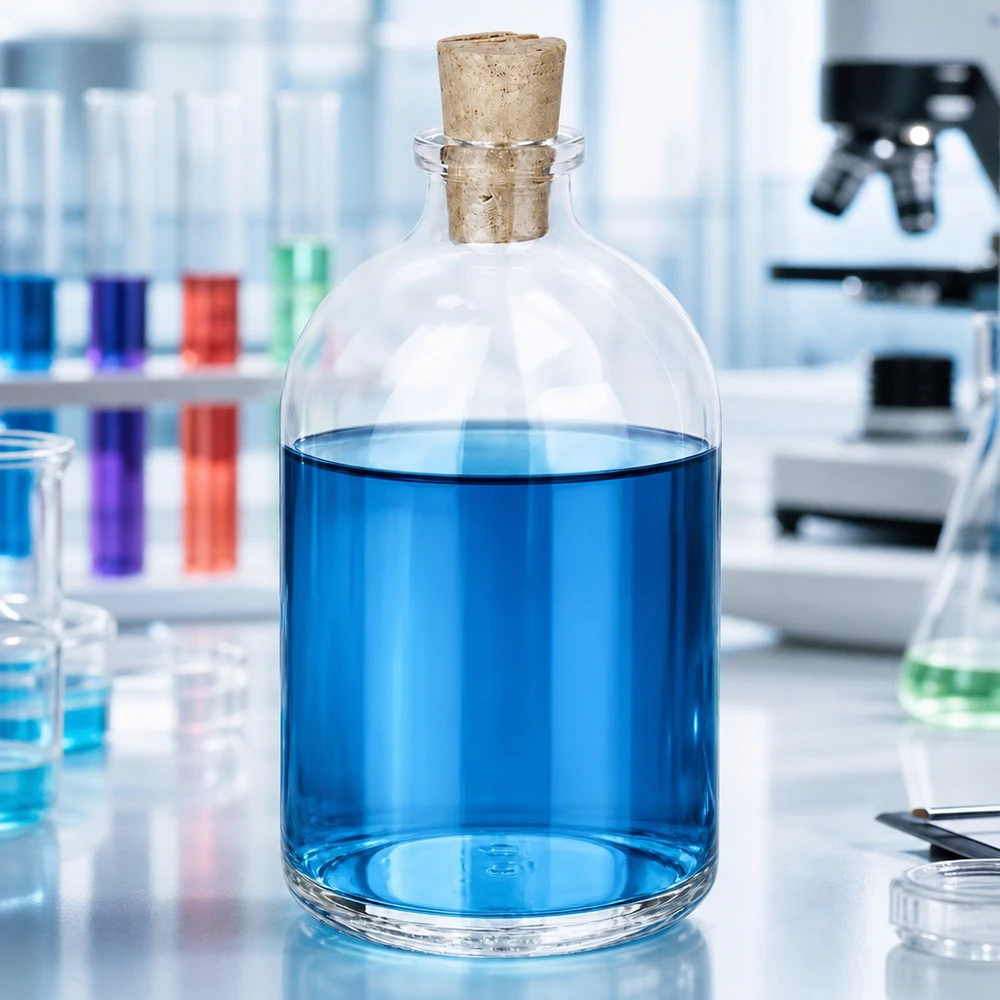 Flasche Klarglas 100ml mit Korken 11/14mm Vorratsflasche Klarglas 100ml Korken 11/14mm für Chemikalien Pharmazie und Laboranwendungen