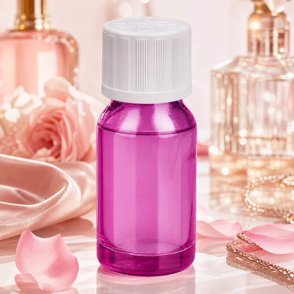 10ml Tropfflasche 1.2mm weiß Standard Kindersicher PurpleLine.UT18/10 Lila Tropfflasche 10ml mit UT18/10 Gewinde für sichere Lagerung von Essenzen