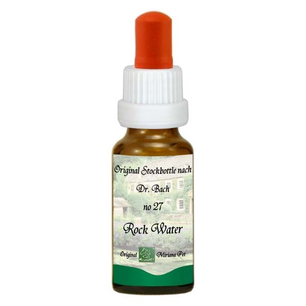 27 Rock Water, 20ml Stockbottle, MirianaPet 27 Rock Water, 20ml Stockbottle, MirianaPet