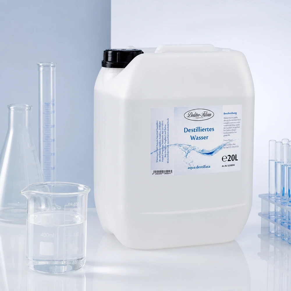Destilliertes Wasser 20L Doktor-Klaus 20 Liter destilliertes Wasser Doktor-Klaus aqua destillata in pharmazeutischer Qualität
