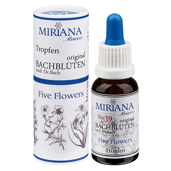 39 Five Flowers Remedy 20ml Essenz, MirianaFlowers 39 Five Flowers Remedy 20ml Essenz, MirianaFlowers