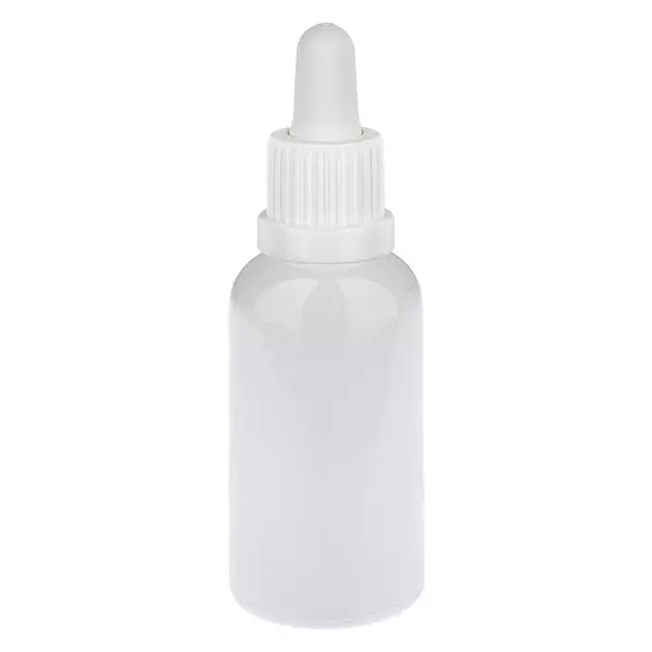 30ml Pipettenflasche weiß Originalitätsverschluss WhiteLine UT18/30 30ml Pipettenflasche weiß Originalitätsverschluss WhiteLine UT18/30