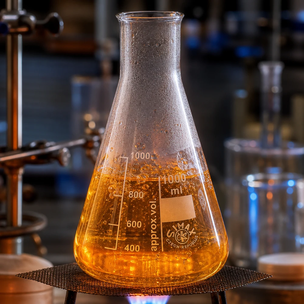 Erlenmeyerkolben 200ml Weithals Erlenmeyerkolben 200ml Weithals aus hochwertigem Glas für professionelle Laboranwendungen