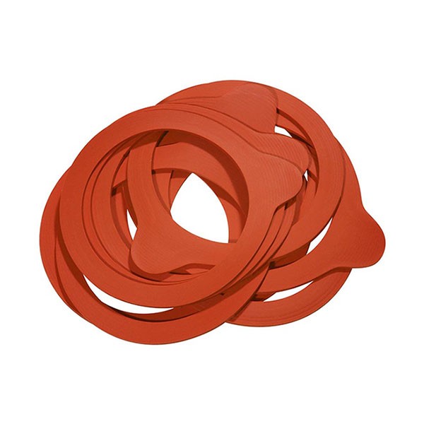 Einkochring Naturgummi RR100 Einkochring Naturgummi RR60 orange Dichtungsringe für Einmachgläser Weckgläser Gummiringe Einkochen