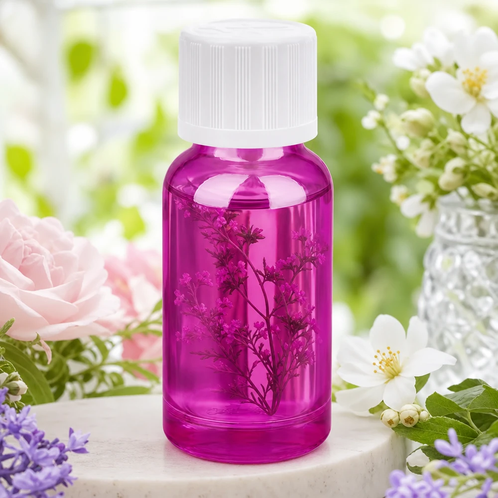 20ml Tropfflasche 1.2mm weiß Standard Kindersicher PurpleLine.UT18/20 20ml Tropfflasche Purple mit UT18/20 Gewinde für professionelle Anwendung in Labor und Kosmetik