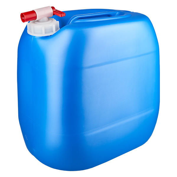 Kanister 30 Liter blau mit Auslaufhahn Kanister 30 Liter blau mit Auslaufhahn