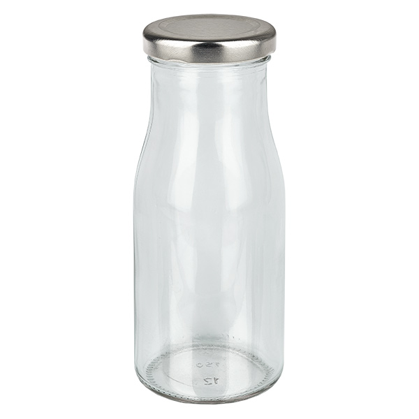 150ml Flasche mit BasicSeal Deckel silber UNiTWIST