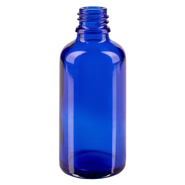 Tropfflasche 50ml DIN 18 BLAUGLAS