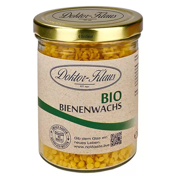 Bienenwachs gelb Bio 200g Doktor-Klaus noWaste Bienenwachs gelb Bio 200g Doktor-Klaus noWaste