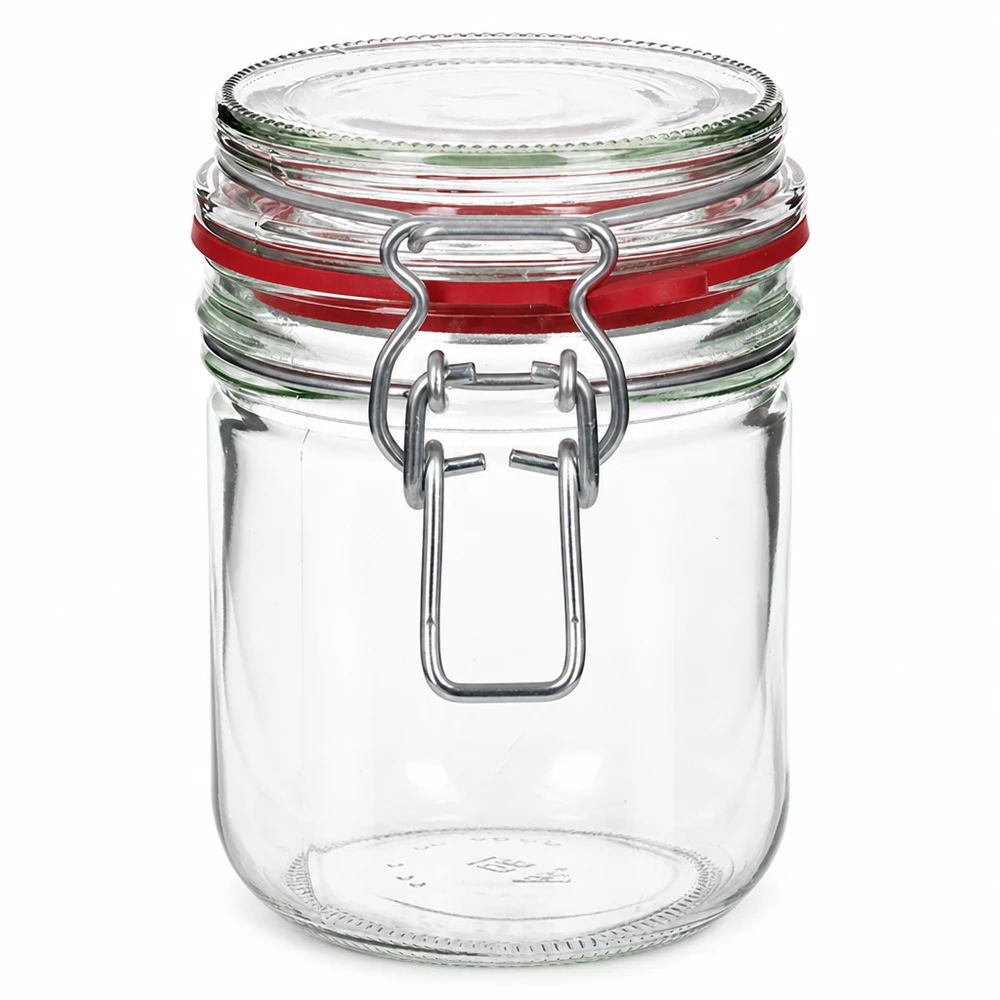 Kleines Vorratsglas 400ml ideal für Gewürze Nüsse und getrocknete Lebensmittel