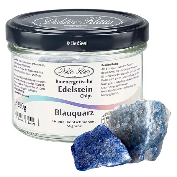 Blauquarz Natur Edelsteine Doktor-Klaus noWaste Blauquarz Natur Edelsteine Doktor-Klaus noWaste