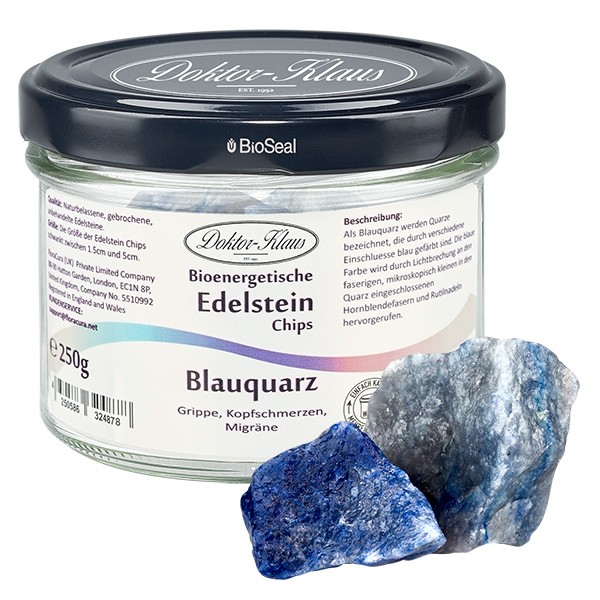 Blauquarz Natur Edelsteine Doktor-Klaus noWaste Blauquarz Natur Edelsteine Doktor-Klaus noWaste