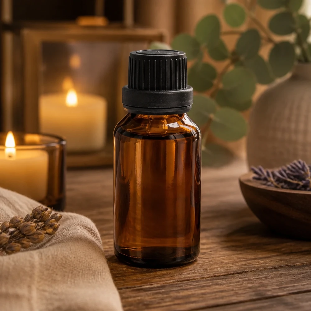 Apothekerflasche 15ml Braunglas mit 2mm Tropfverschluss für Naturkosmetik und Wellness