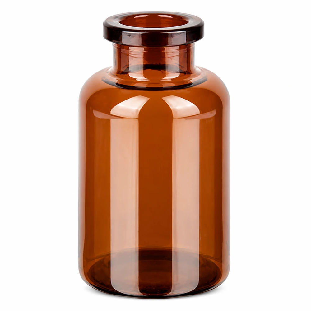 Injektionsflasche Braunglas 20ml Pharmazeutische Sterilflasche Braunglas 20ml mit verstärktem Rollrand