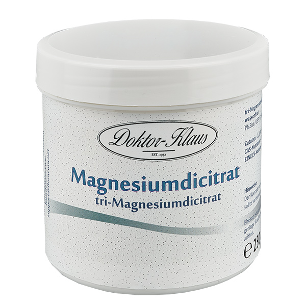 Tri-Magnesiumdicitrat (wasserfrei) 250g Doktor-Klaus